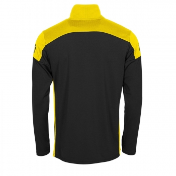 Stanno Pride 1/4 Zip Top Schwarz-Gelb